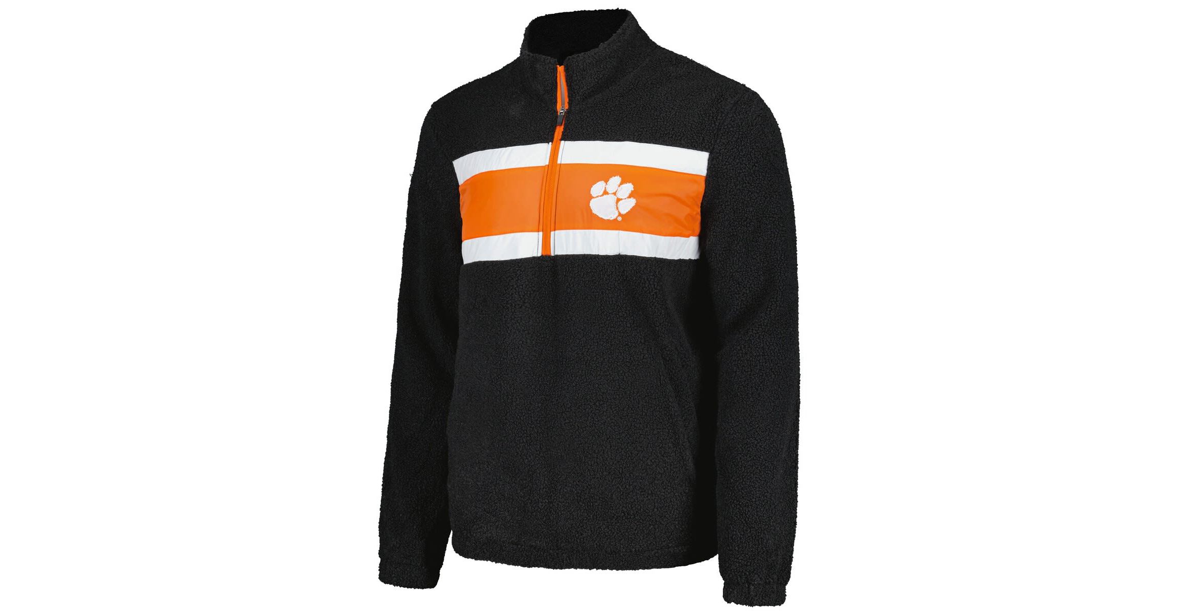 NCAA Clemson Tigers Pinch Runner Half-Zip Top