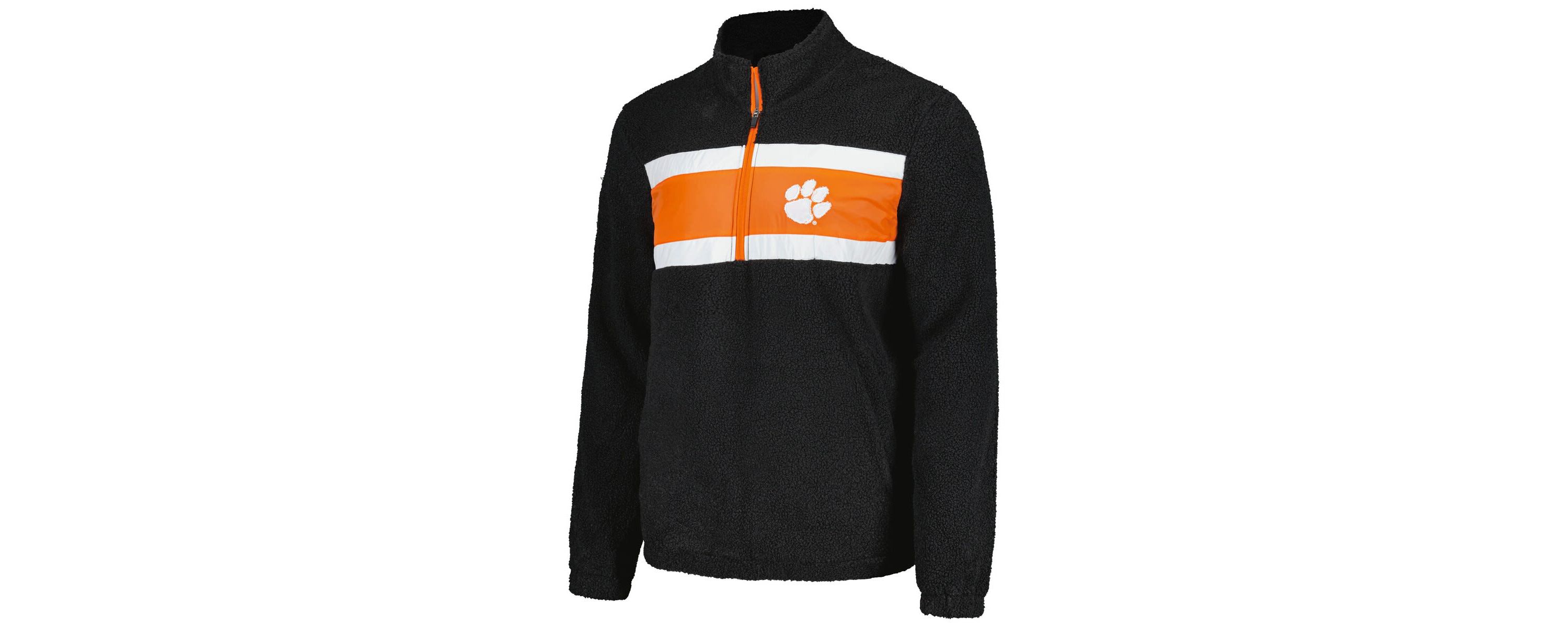 NCAA Clemson Tigers Pinch Runner Half-Zip Top