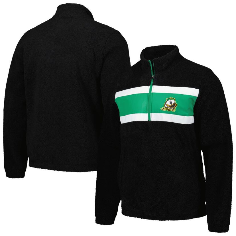 NCAA Oregon Ducks Pinch Runner Half-Zip Top