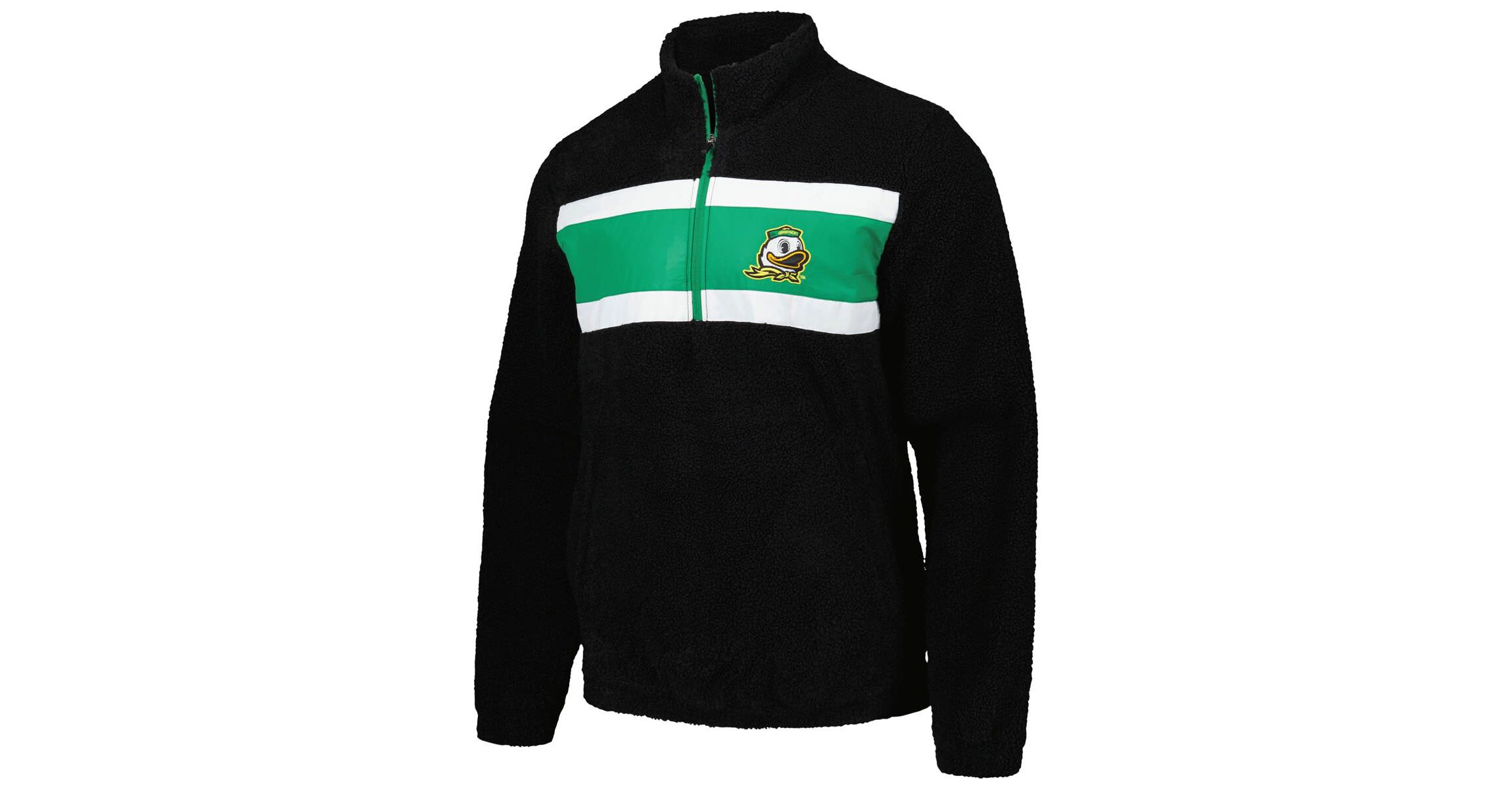 NCAA Oregon Ducks Pinch Runner Half-Zip Top