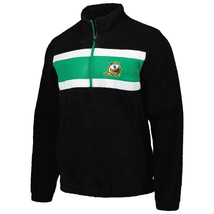 NCAA Oregon Ducks Pinch Runner Half-Zip Top