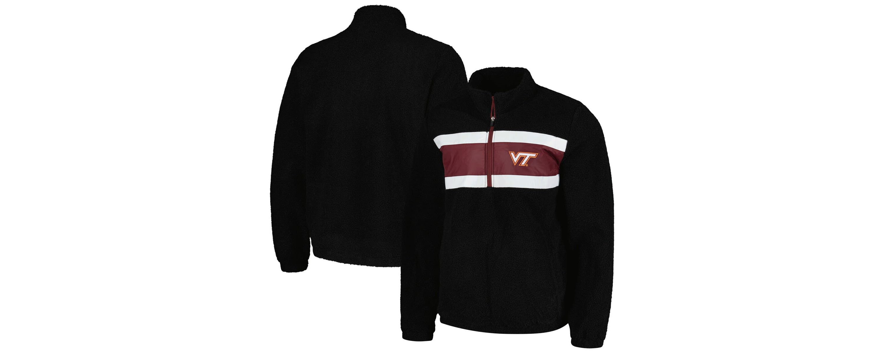 NCAA Virginia Tech Hokies Pinch Runner Half-Zip Top