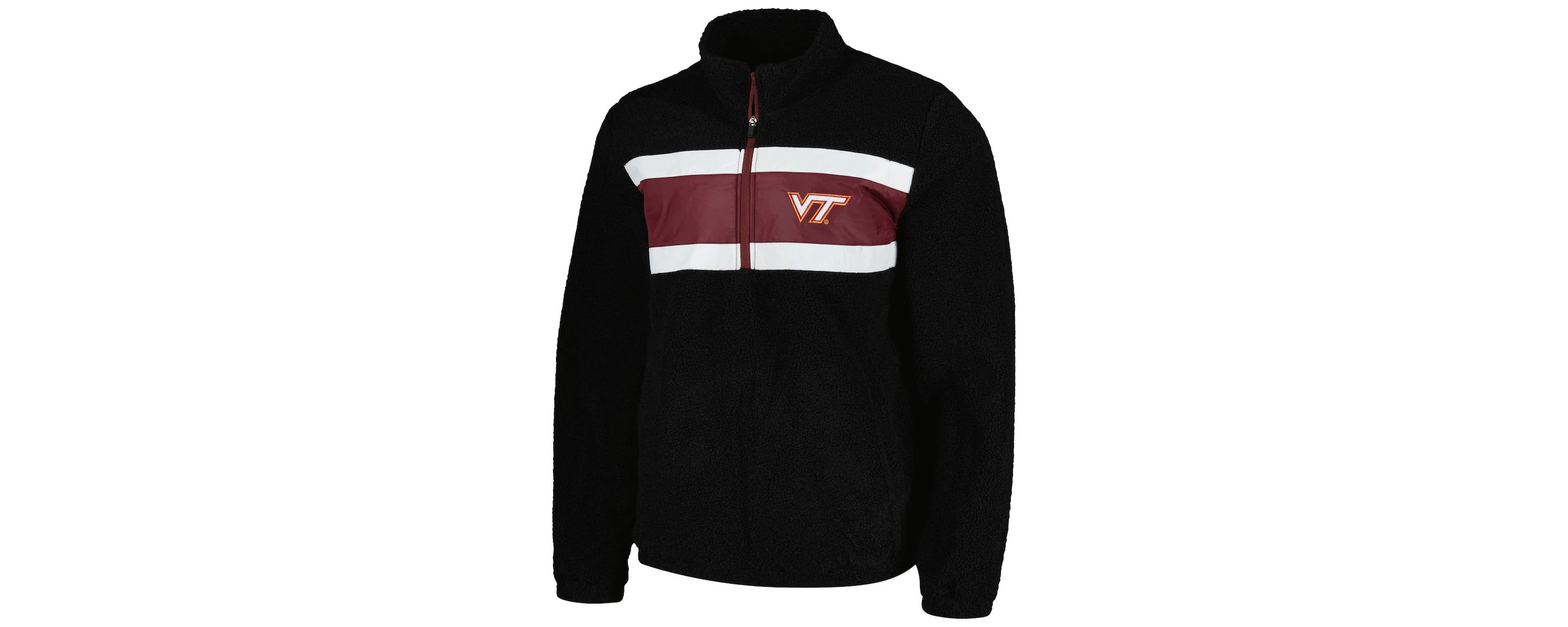 NCAA Virginia Tech Hokies Pinch Runner Half-Zip Top