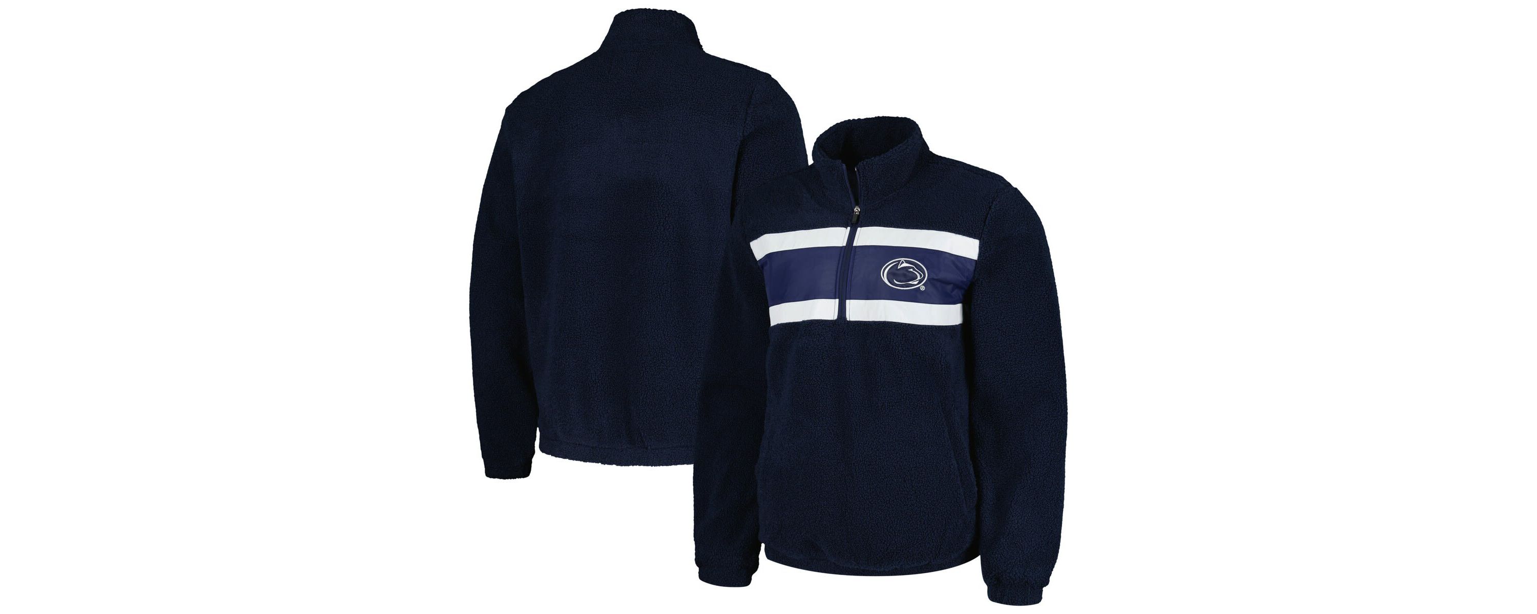 NCAA Penn State Nittany Lions Pinch Runner Half-Zip Top