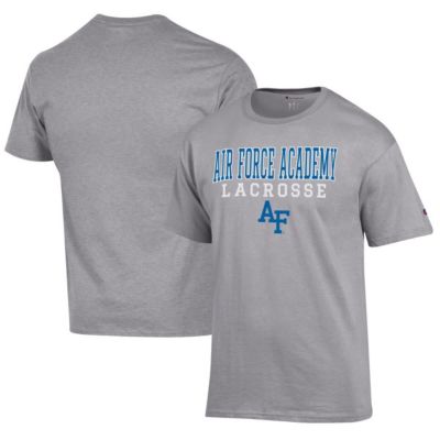 Champion Mens NCAA Air Force Falcons Lacrosse Stack TShirt