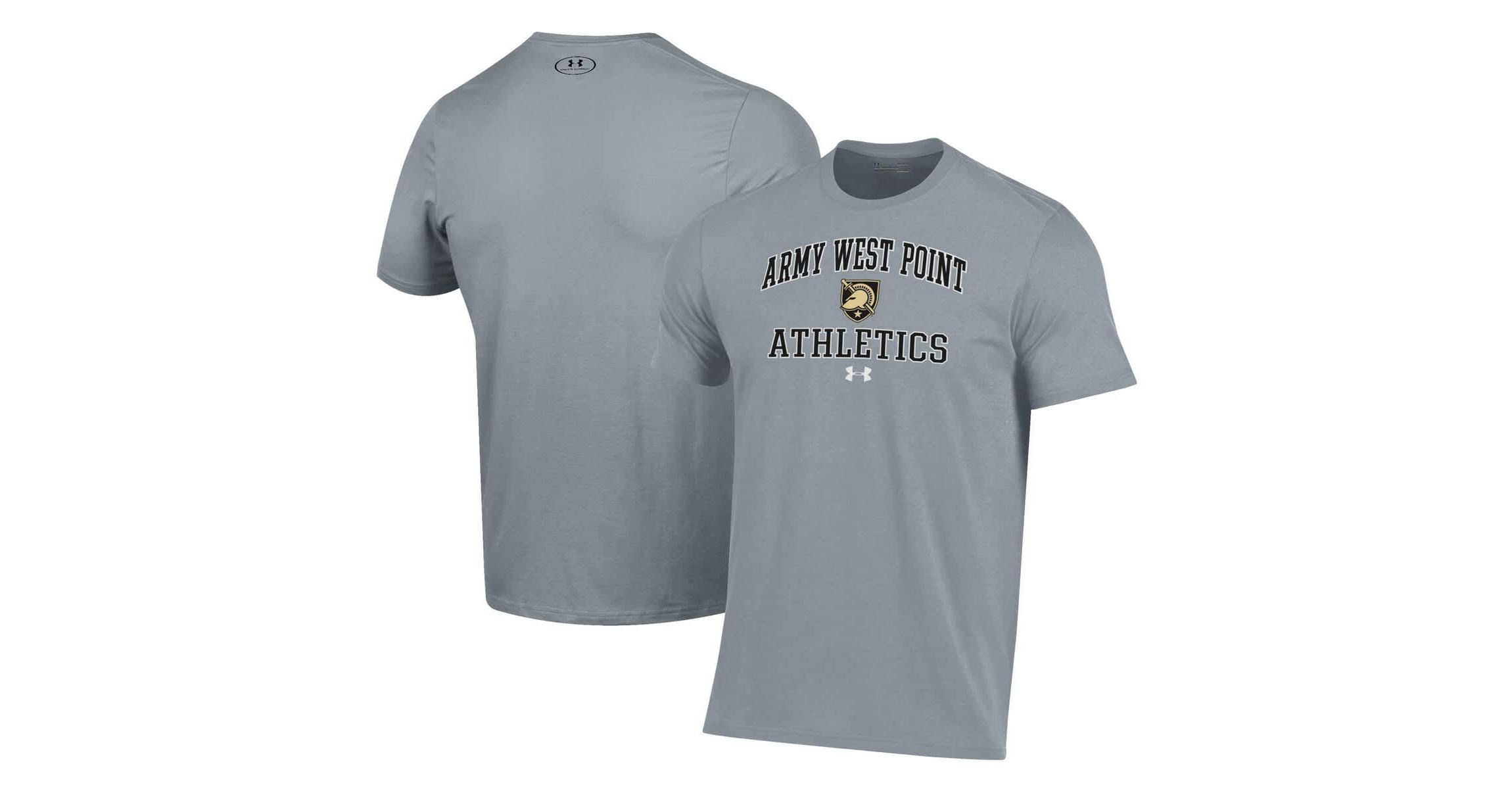 Army Black Knights NCAA Under Armour Army Knights Athletics Performance T-Shirt
