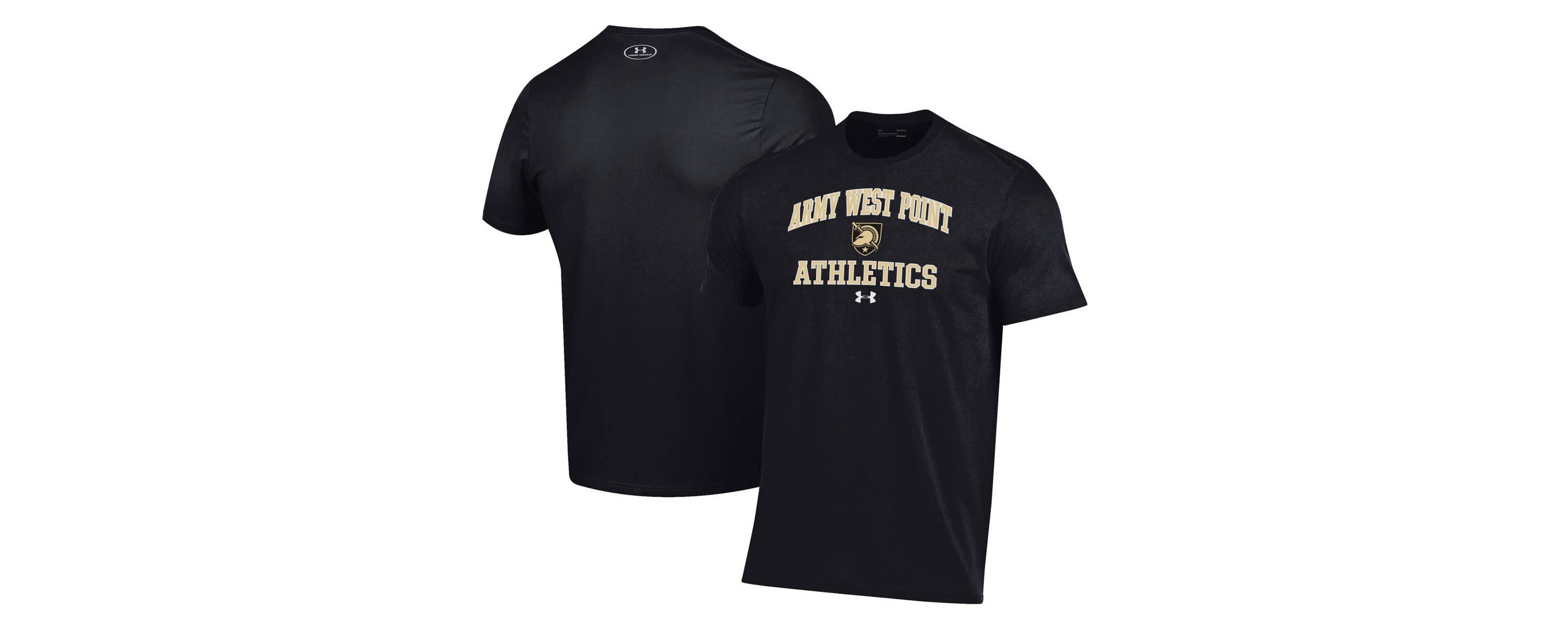 Army Black Knights NCAA Under Armour Army Knights Athletics Performance T-Shirt