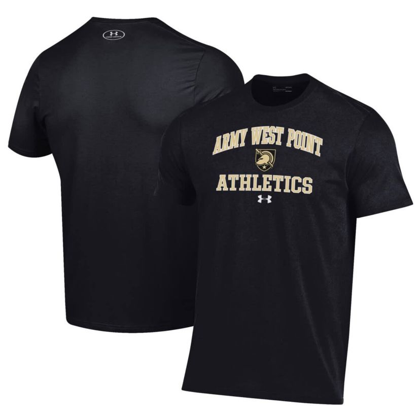 Army Black Knights NCAA Under Armour Army Knights Athletics Performance T-Shirt
