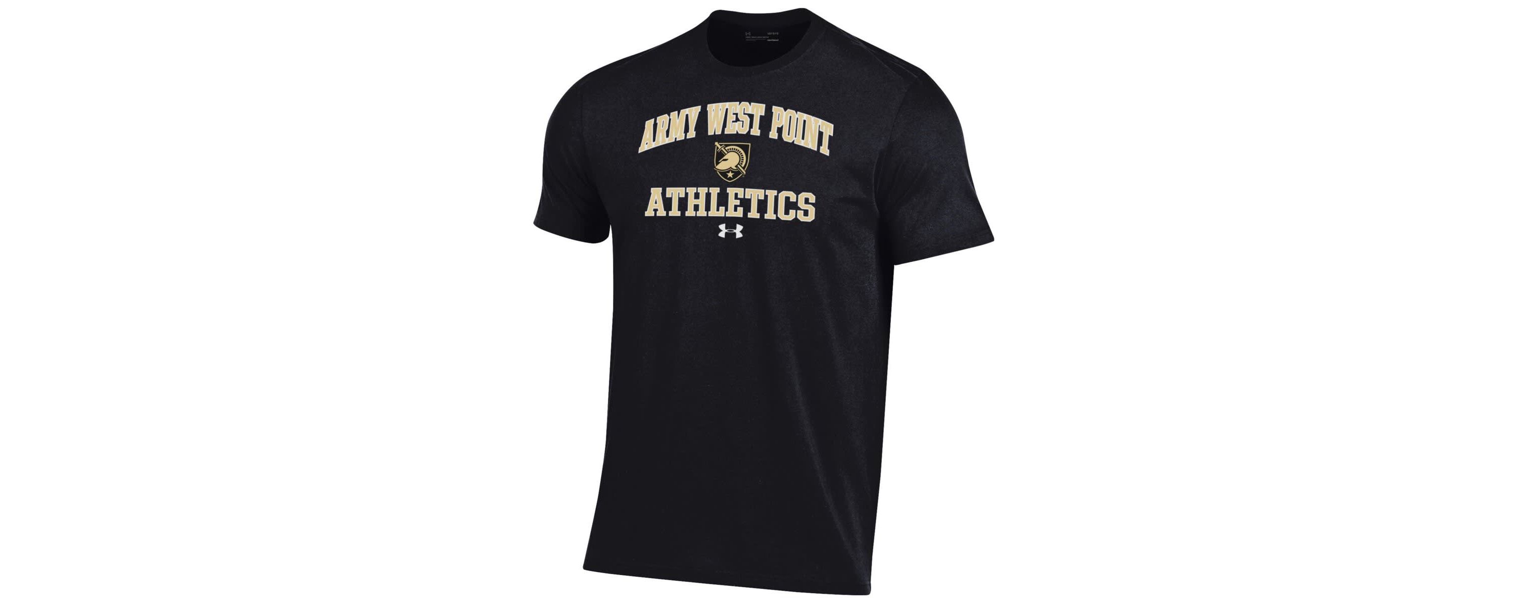 Army Black Knights NCAA Under Armour Army Knights Athletics Performance T-Shirt