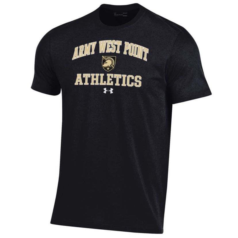 Army Black Knights NCAA Under Armour Army Knights Athletics Performance T-Shirt