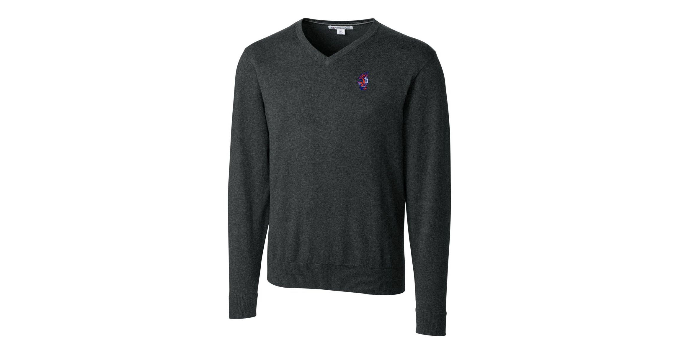 NCAA Florida Gators Swinging Gator Big & Tall Lakemont Tri-Blend V-Neck Pullover Sweatshirt