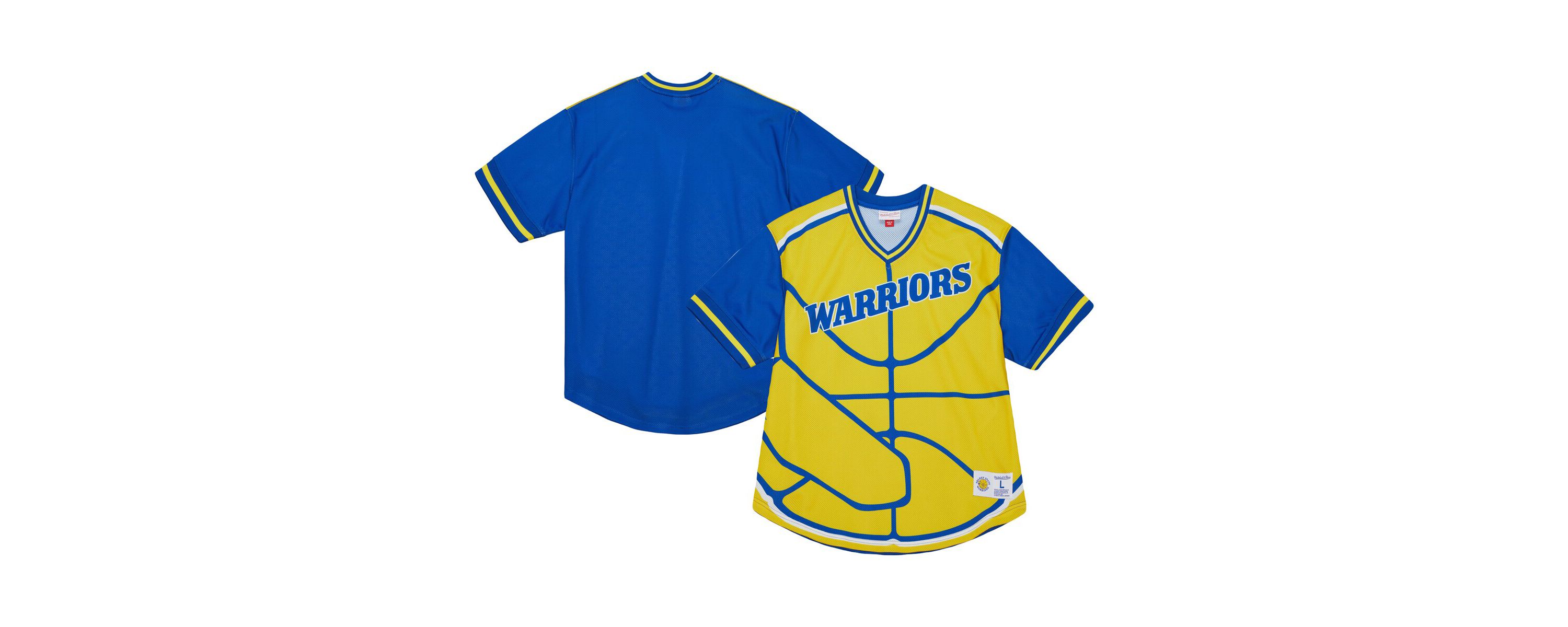NBA Golden State Warriors Jumbotron 3.0 Mesh V-Neck T-Shirt