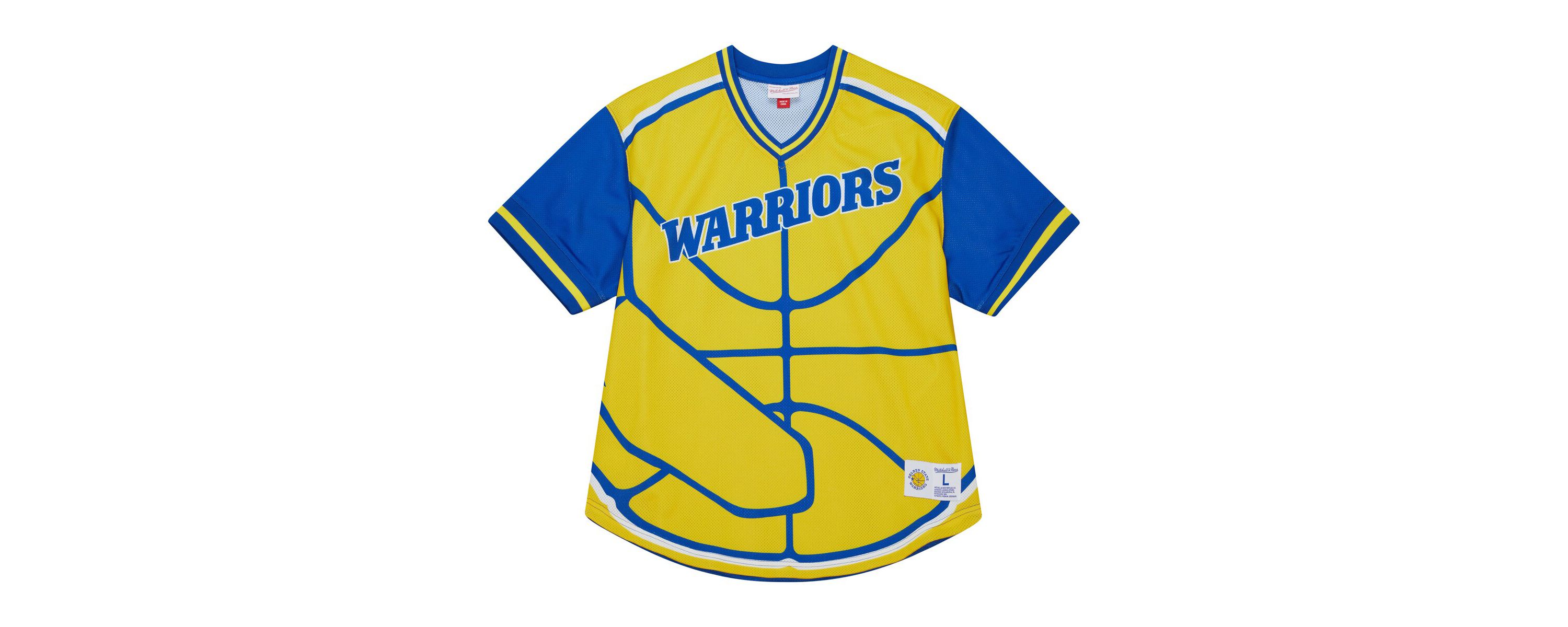 NBA Golden State Warriors Jumbotron 3.0 Mesh V-Neck T-Shirt