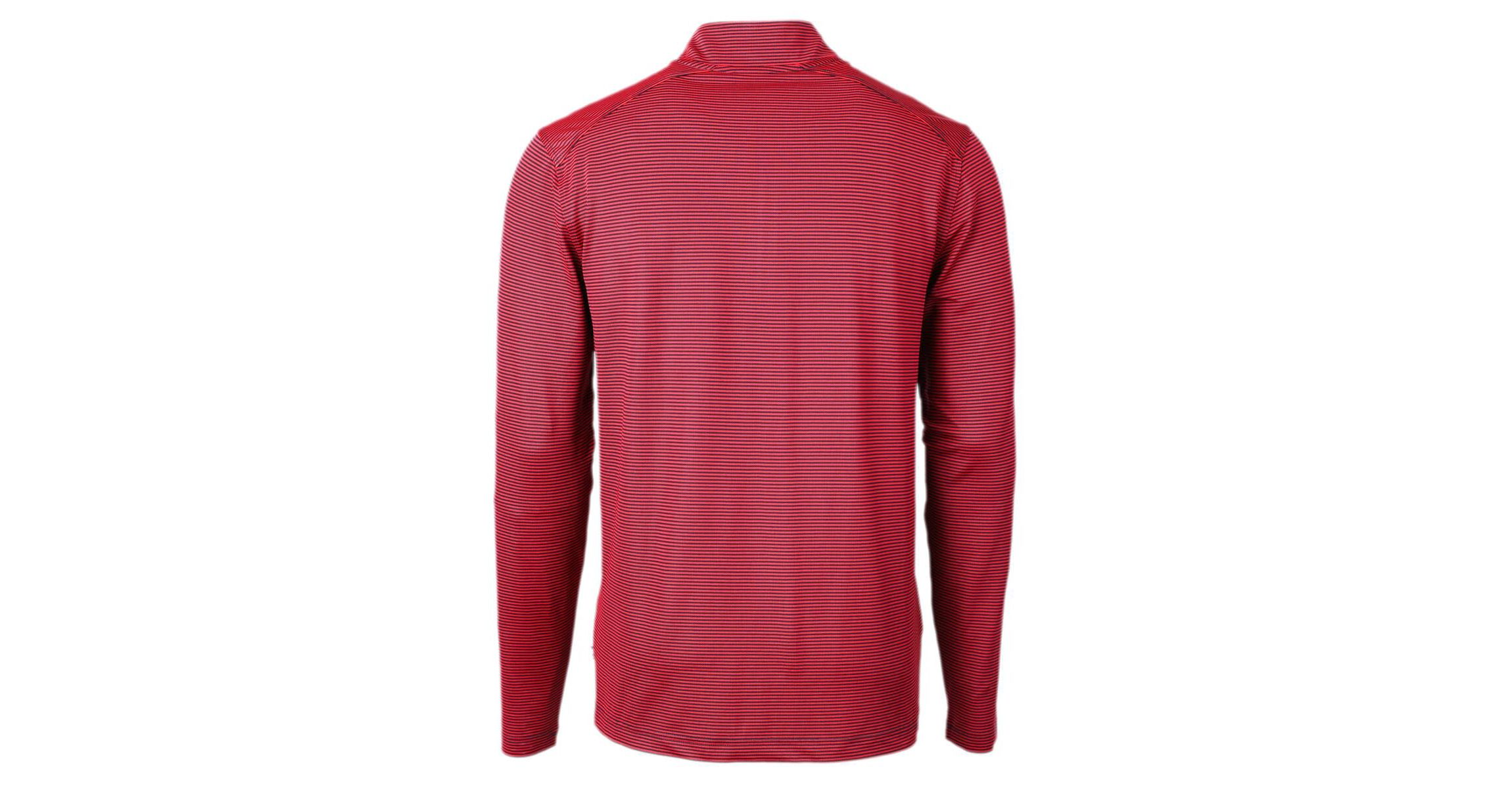 MLB Cincinnati Reds Americana Logo Big & Tall Virtue Eco Pique Recycled Quarter-Zip Pullover Top