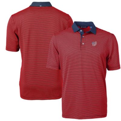 Cutter & Buck Men's MLB Washington Nationals Americana Logo Big & Tall Virtue Eco Pique Recycled Polo