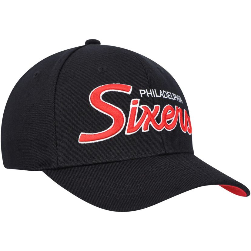 NBA Philadelphia 76ers MVP Team Script 2.0 Stretch-Snapback Hat