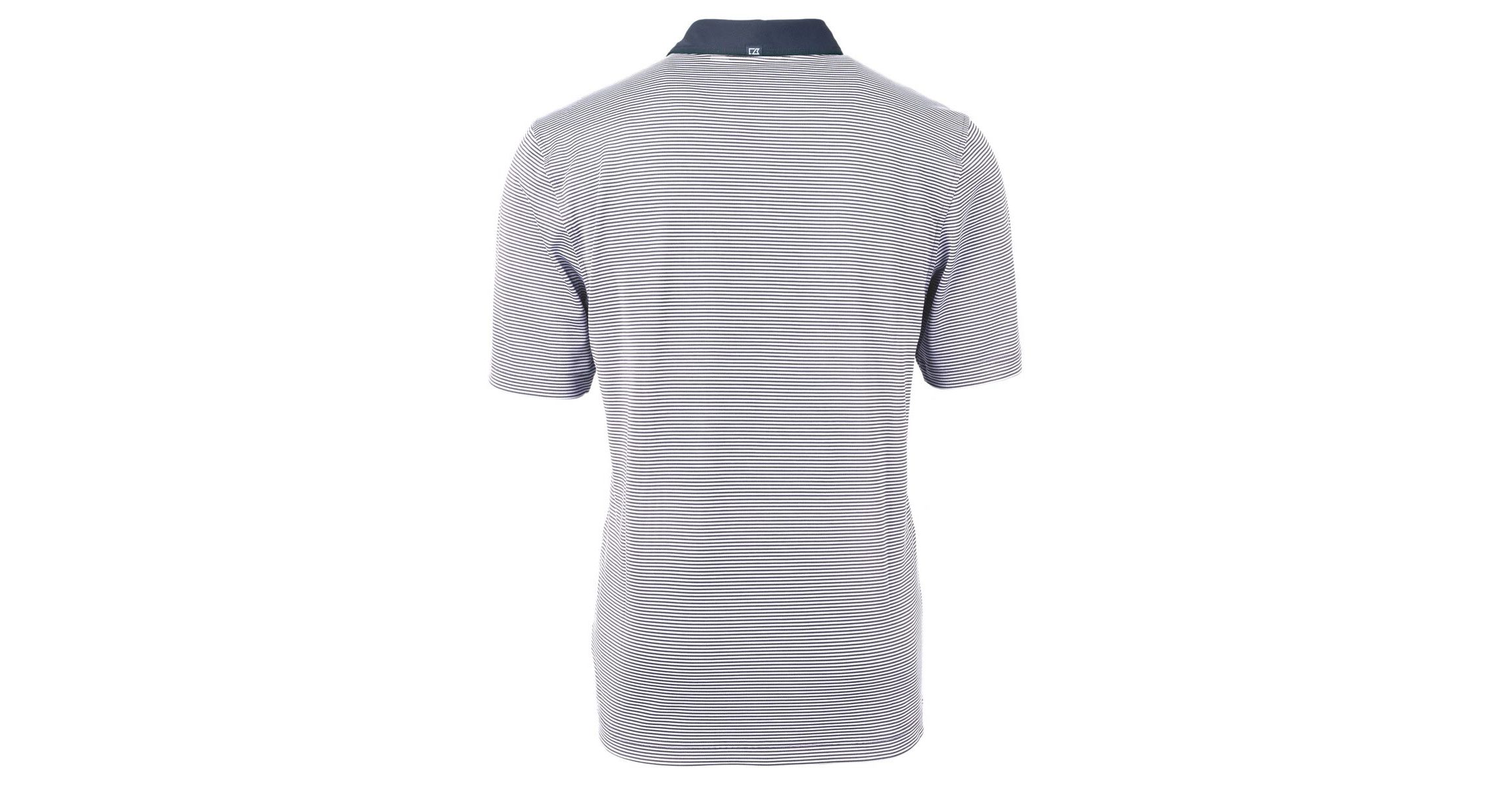MLB Atlanta Braves Americana Logo Virtue Eco Pique Stripe Recycled Polo
