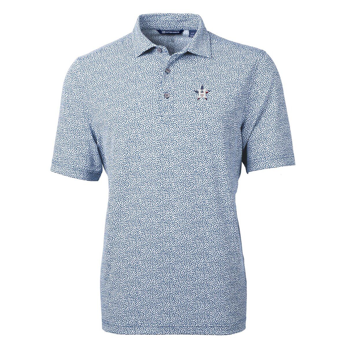 MLB Houston Astros Americana Logo Virtue Eco-Pique Botanical Recycled Polo