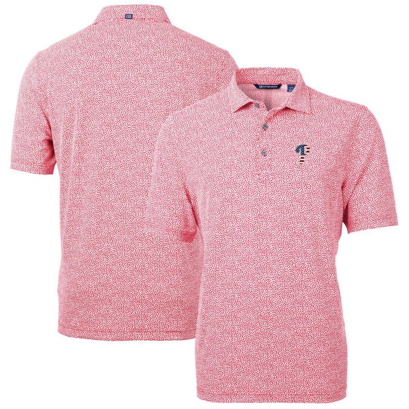 MLB Philadelphia Phillies Americana Logo Virtue Eco-Pique Botanical Recycled Polo