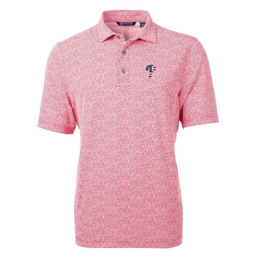 MLB Philadelphia Phillies Americana Logo Virtue Eco-Pique Botanical Recycled Polo