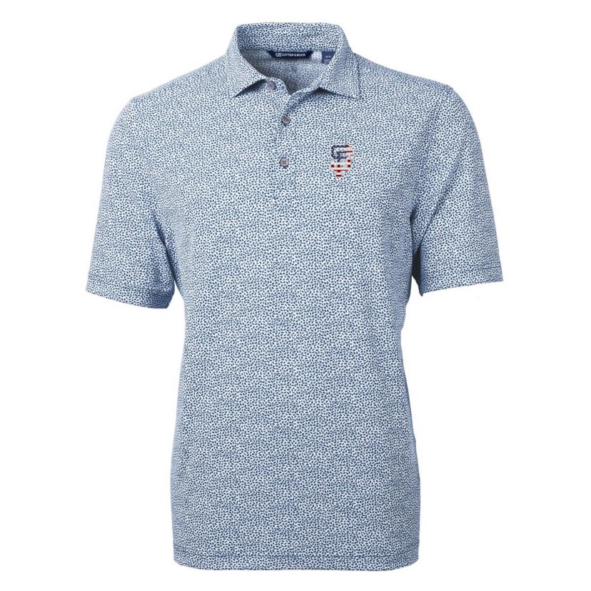 MLB San Francisco Giants Americana Logo Virtue Eco-Pique Botanical Recycled Polo