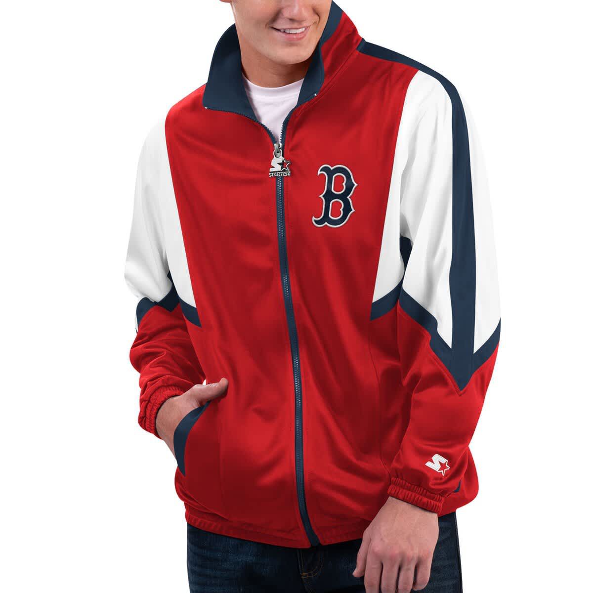 Boston Red Sox MLB Boston Sox Lead Runner Full-Zip Jacket