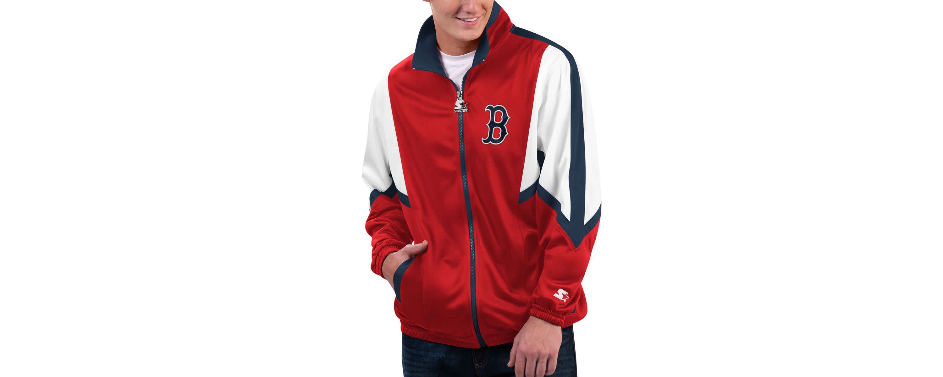 Boston Red Sox MLB Boston Sox Lead Runner Full-Zip Jacket