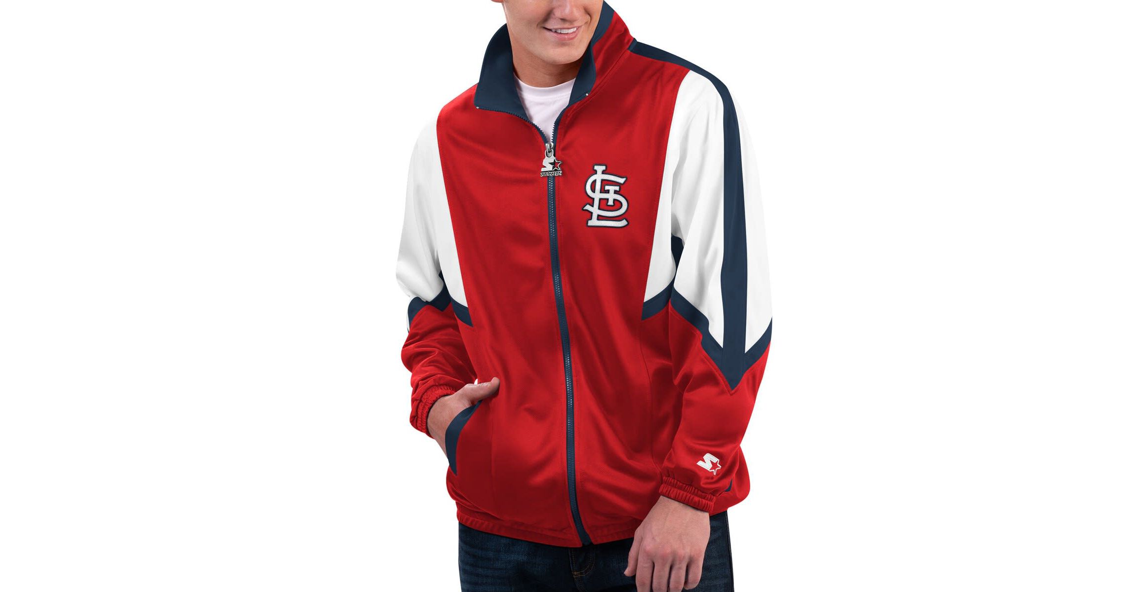 MLB St. Louis Cardinals Lead Runner Full-Zip Jacket