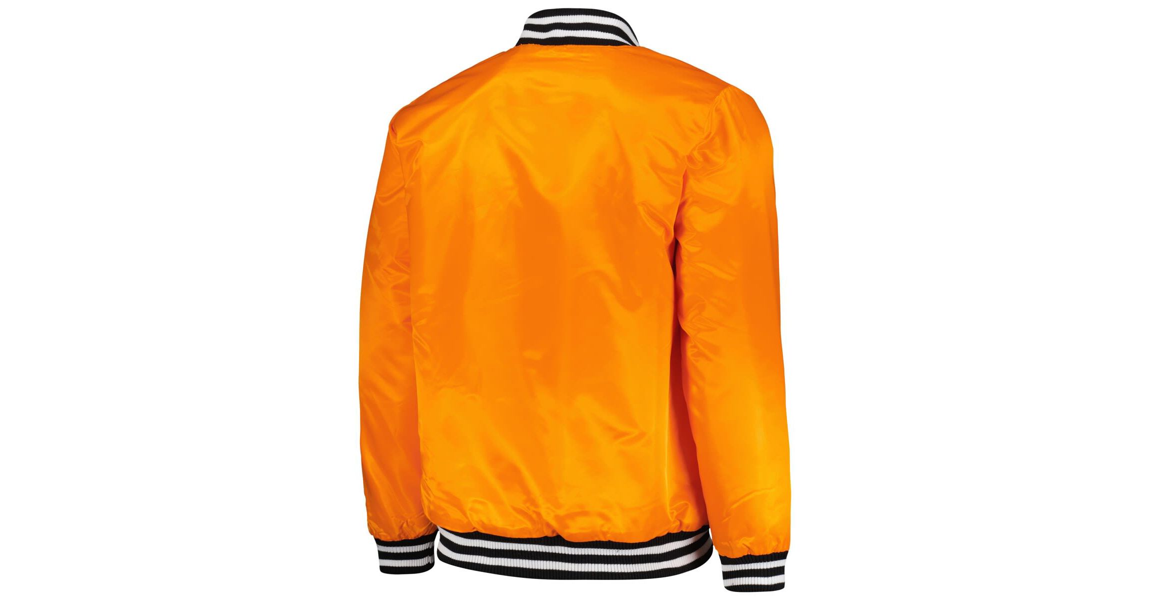 MLB San Francisco Giants Cross Bronx Fashion Satin Full-Snap Varsity Jacket