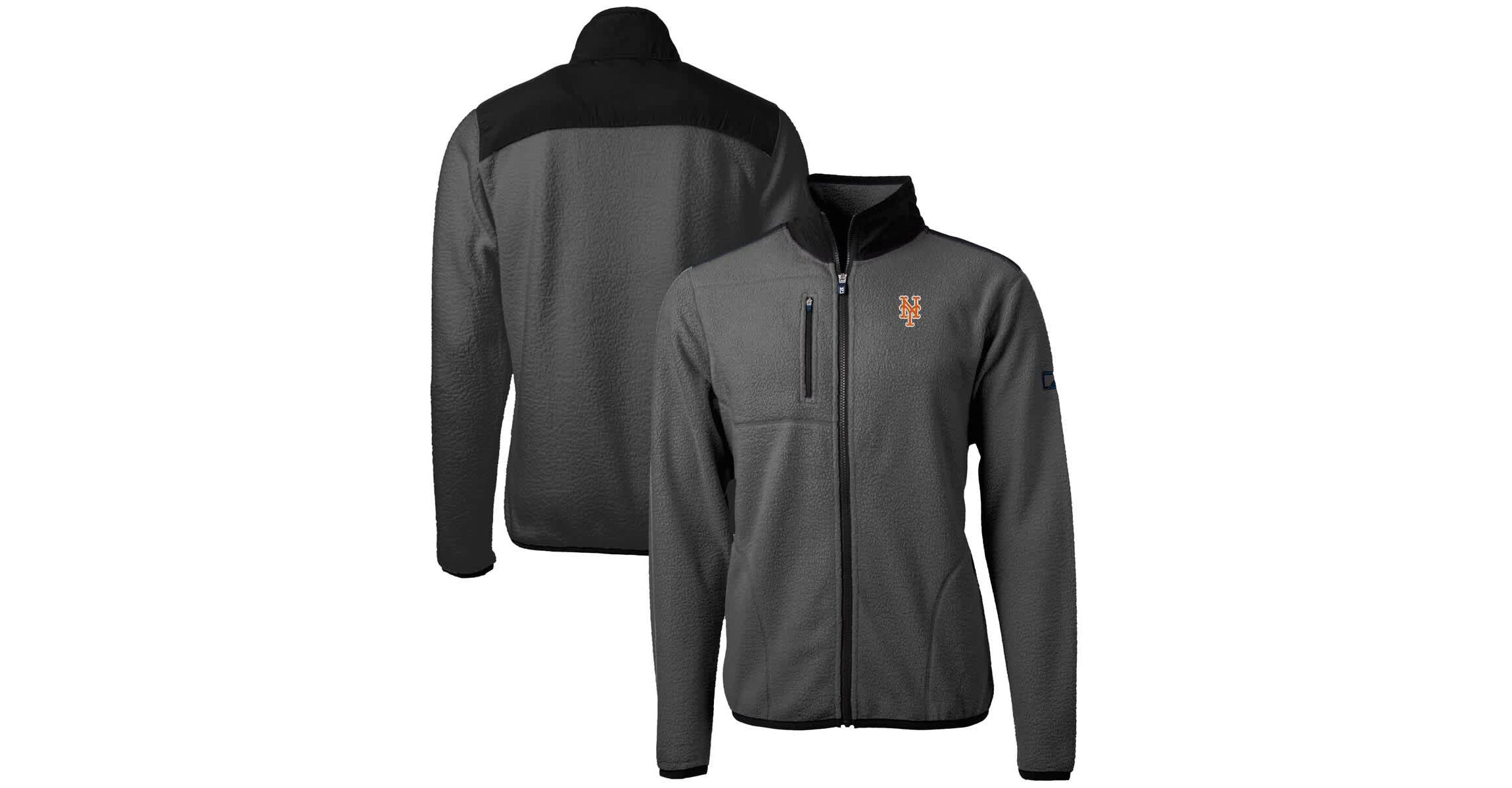 MLB New York Mets Cascade Eco Sherpa Full-Zip Fleece Jacket