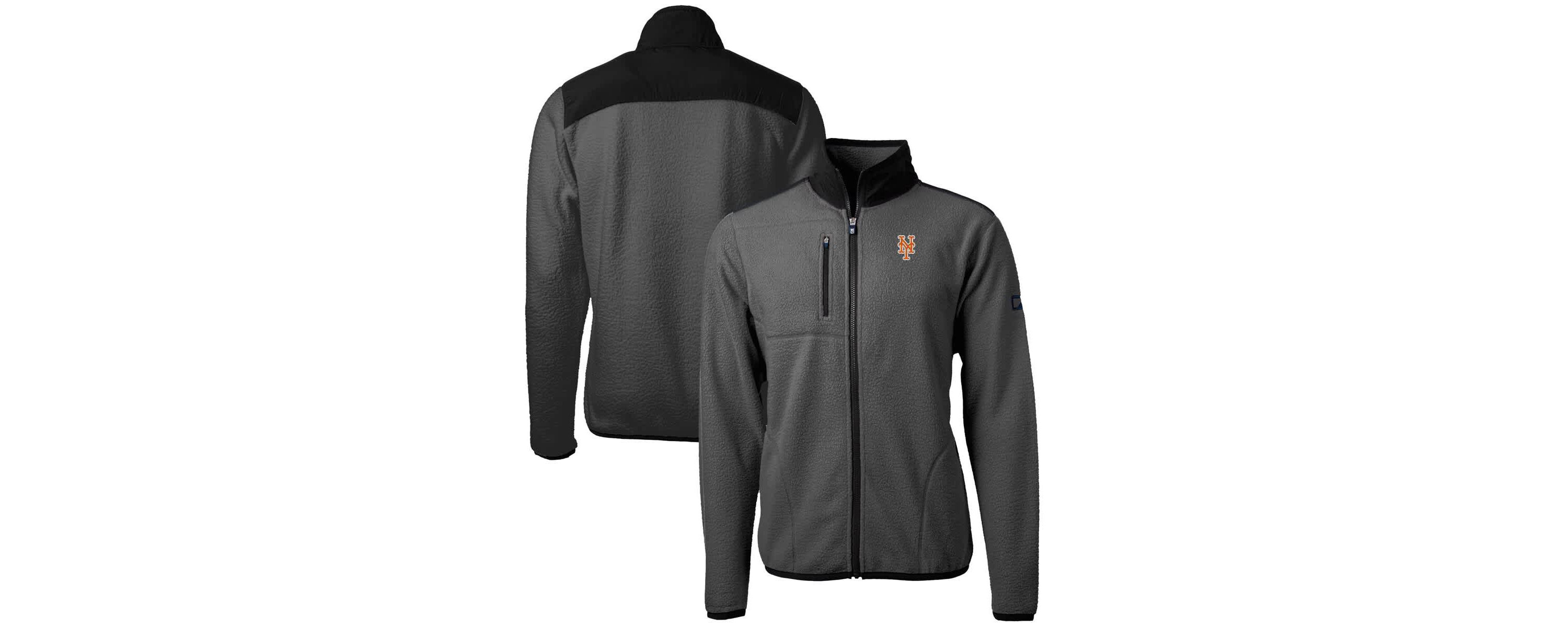 MLB New York Mets Cascade Eco Sherpa Full-Zip Fleece Jacket