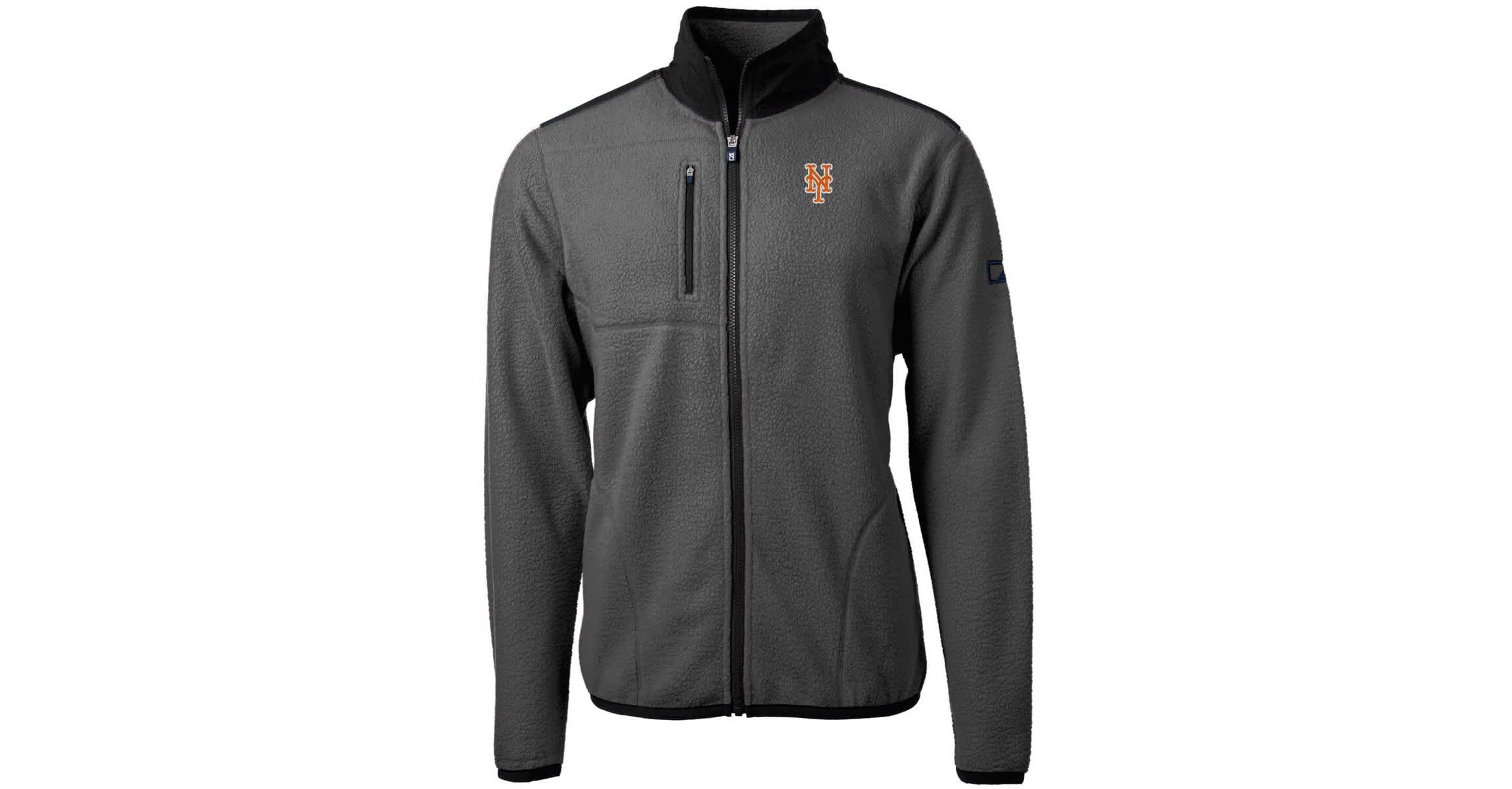 MLB New York Mets Cascade Eco Sherpa Full-Zip Fleece Jacket