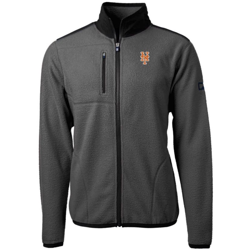 MLB New York Mets Cascade Eco Sherpa Full-Zip Fleece Jacket
