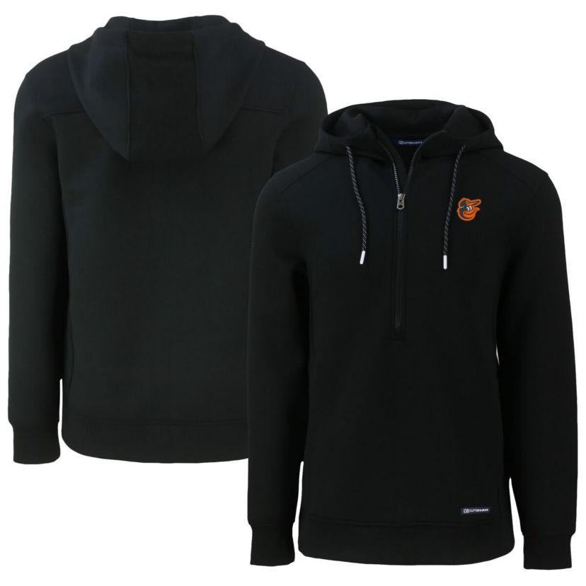 MLB Baltimore Orioles Roam Eco Half-Zip Recycled Pullover Hoodie