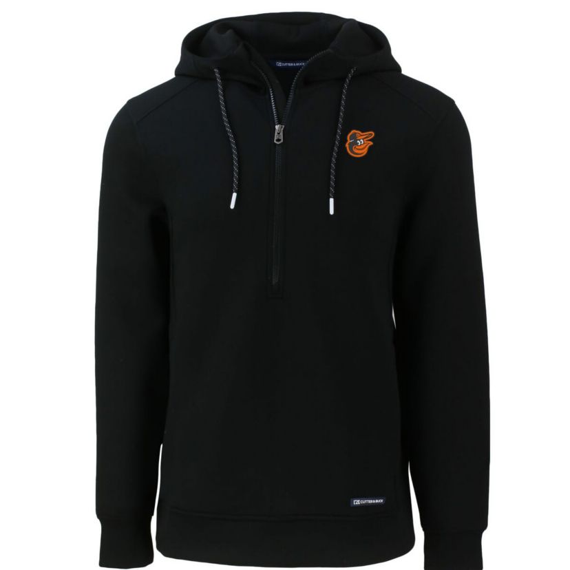 MLB Baltimore Orioles Roam Eco Half-Zip Recycled Pullover Hoodie