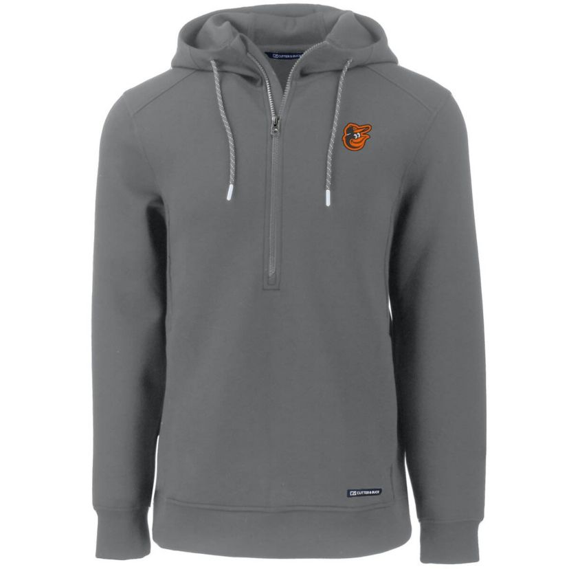 MLB Baltimore Orioles Roam Eco Half-Zip Recycled Pullover Hoodie