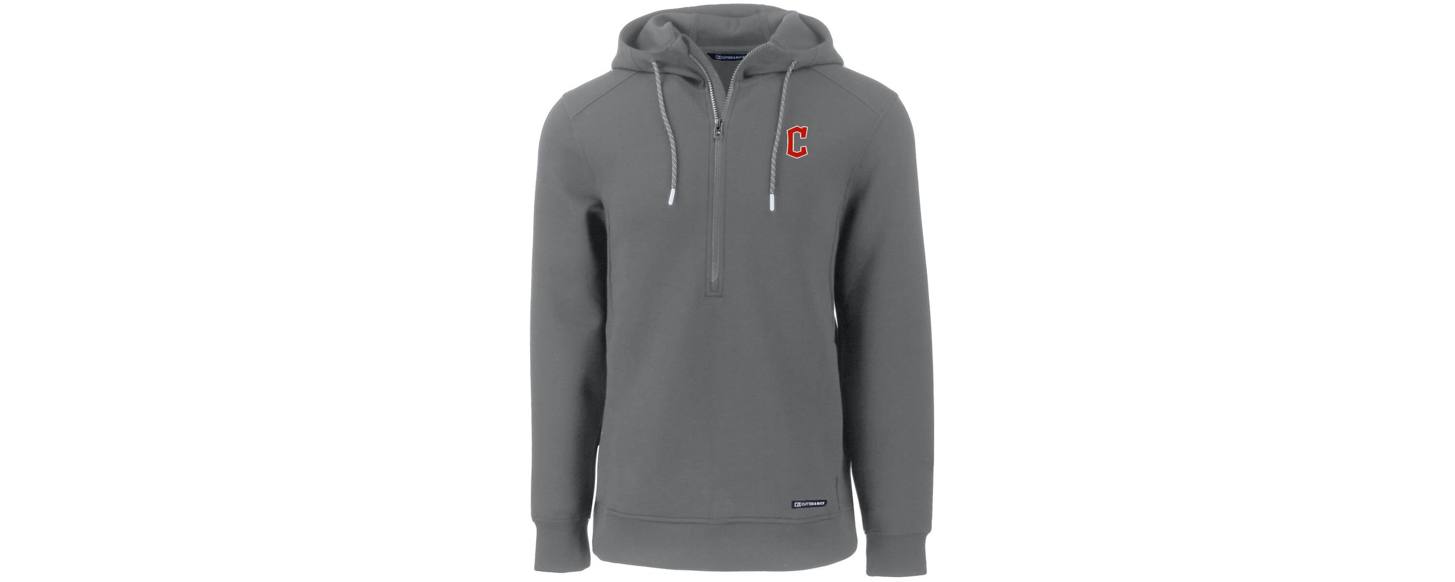 MLB Cleveland Guardians Roam Eco Half-Zip Recycled Pullover Hoodie