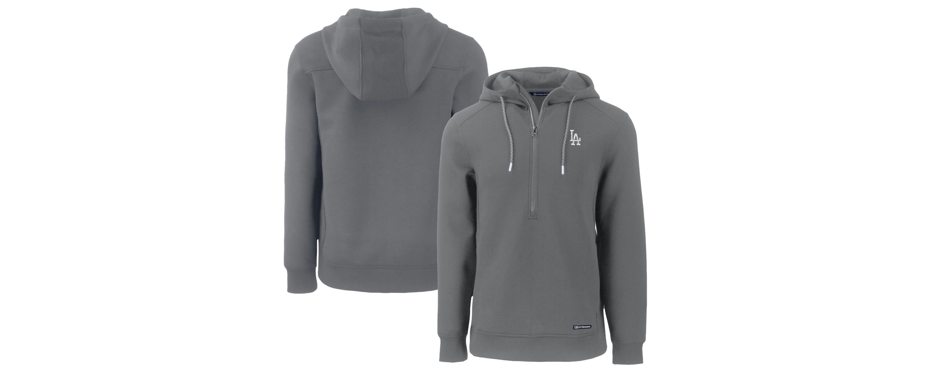 MLB Los Angeles Dodgers Roam Eco Half-Zip Recycled Pullover Hoodie
