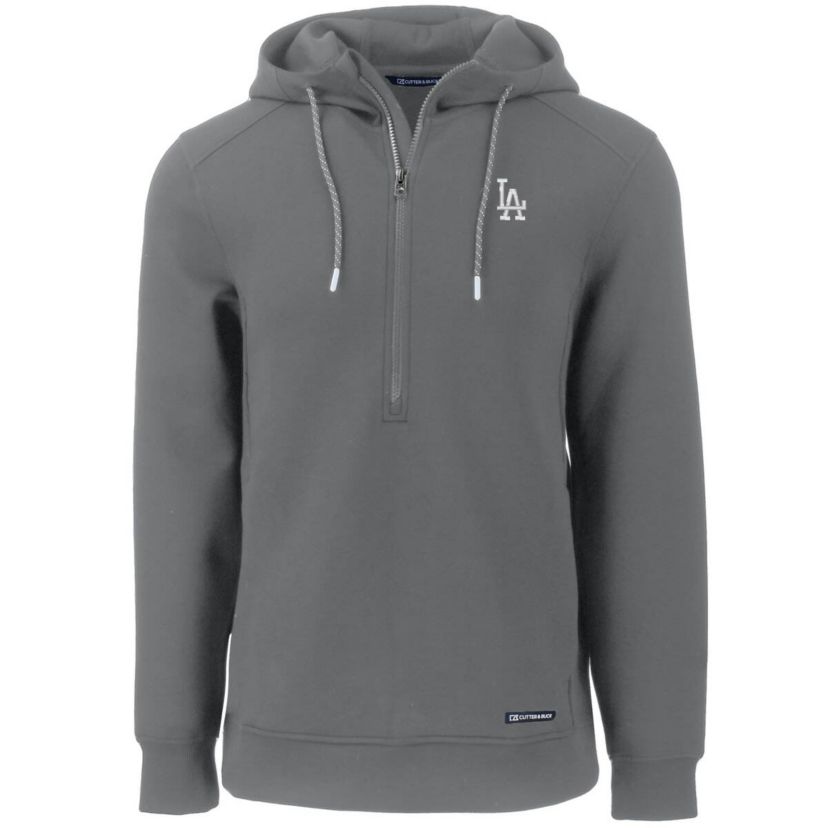 MLB Los Angeles Dodgers Roam Eco Half-Zip Recycled Pullover Hoodie