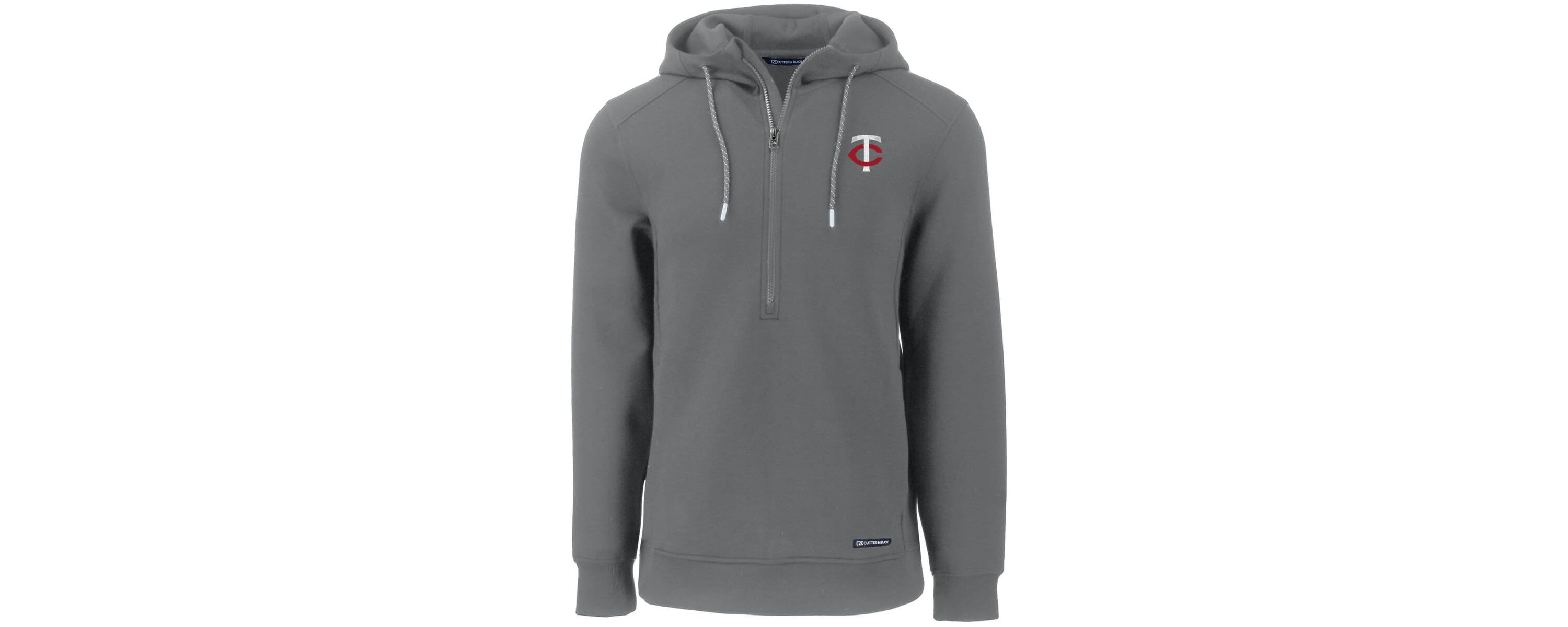 MLB Minnesota Twins Roam Eco Half-Zip Recycled Pullover Hoodie