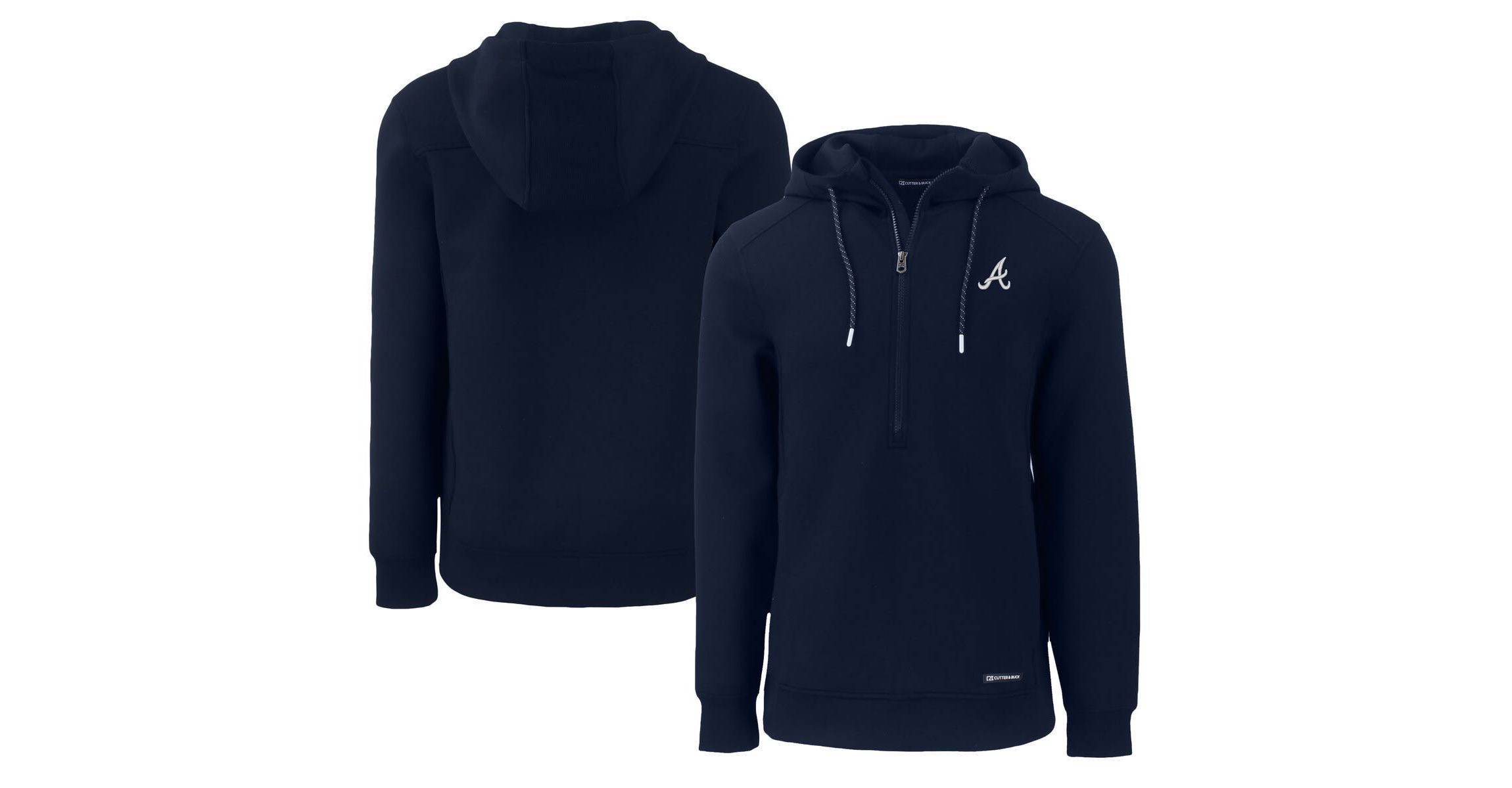 MLB Atlanta Braves Roam Eco Half-Zip Recycled Pullover Hoodie