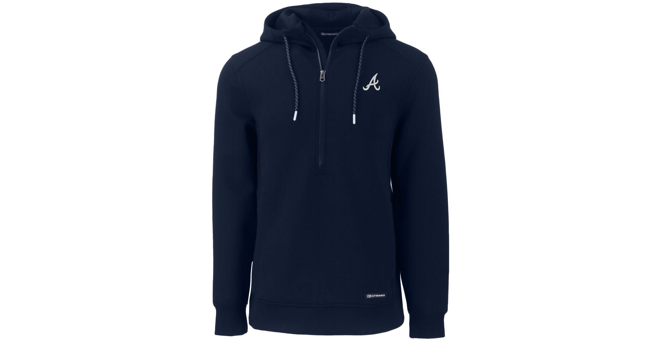 MLB Atlanta Braves Roam Eco Half-Zip Recycled Pullover Hoodie