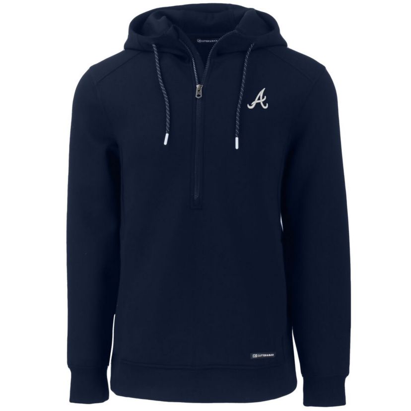 MLB Atlanta Braves Roam Eco Half-Zip Recycled Pullover Hoodie