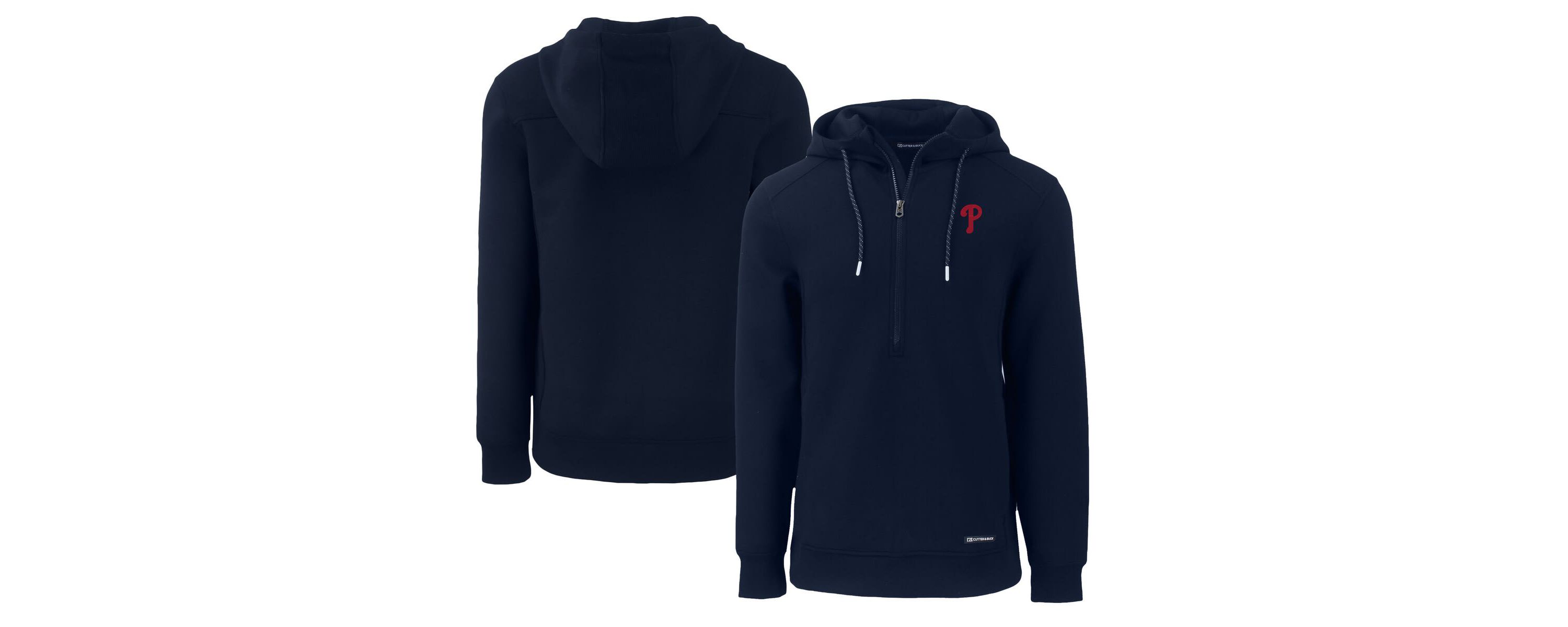 MLB Philadelphia Phillies Roam Eco Half-Zip Recycled Pullover Hoodie