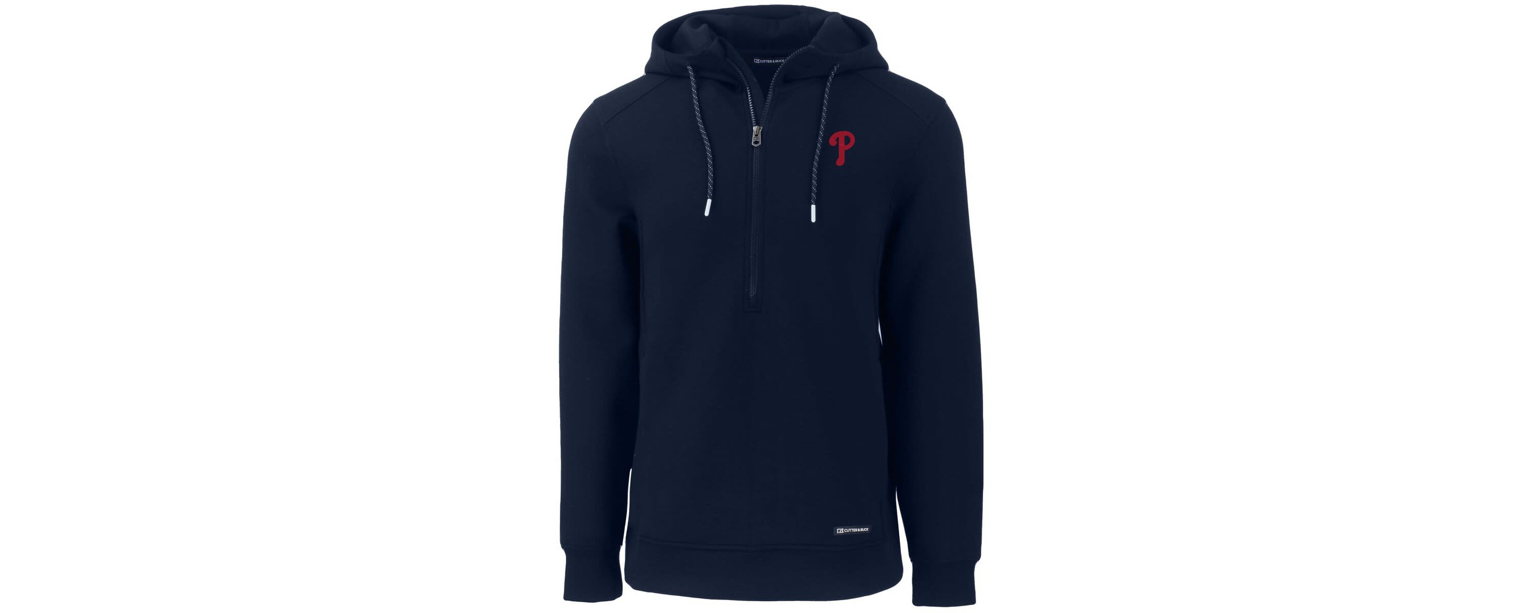 MLB Philadelphia Phillies Roam Eco Half-Zip Recycled Pullover Hoodie
