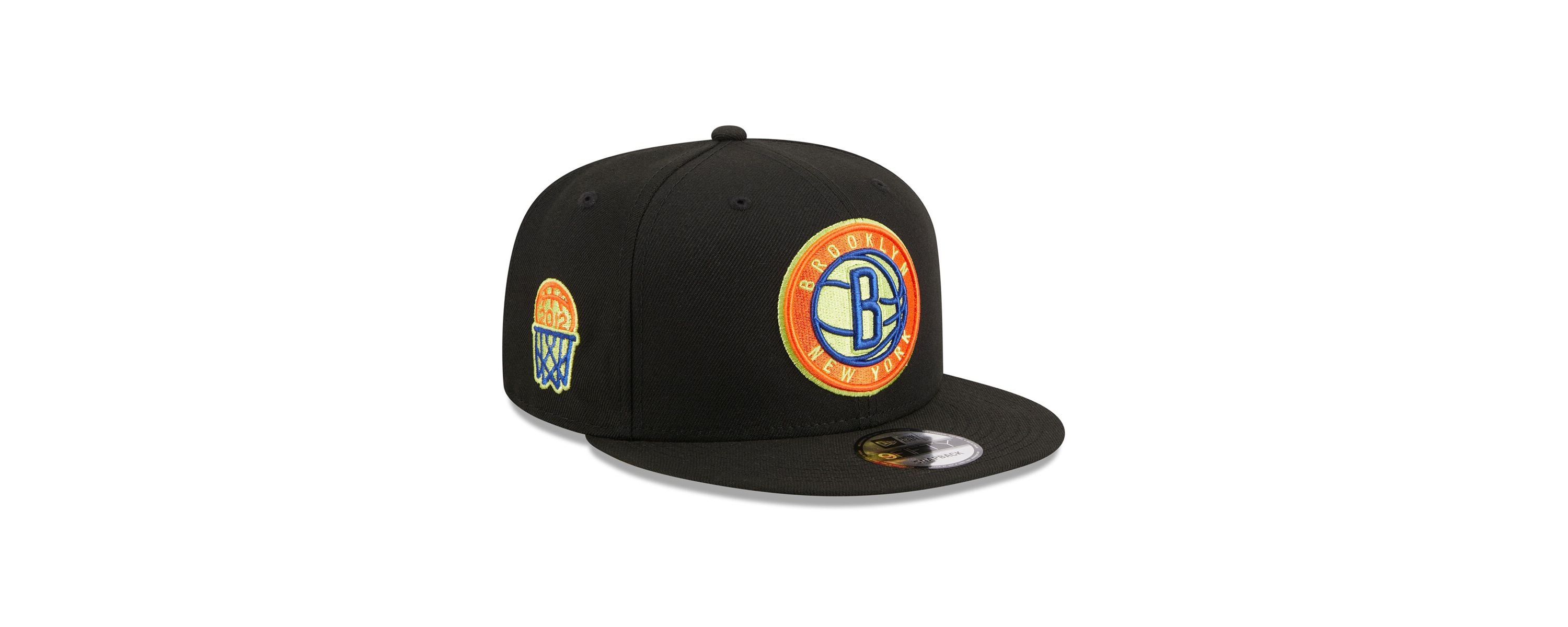 NBA Brooklyn Nets Neon Pop 9FIFTY Snapback Hat
