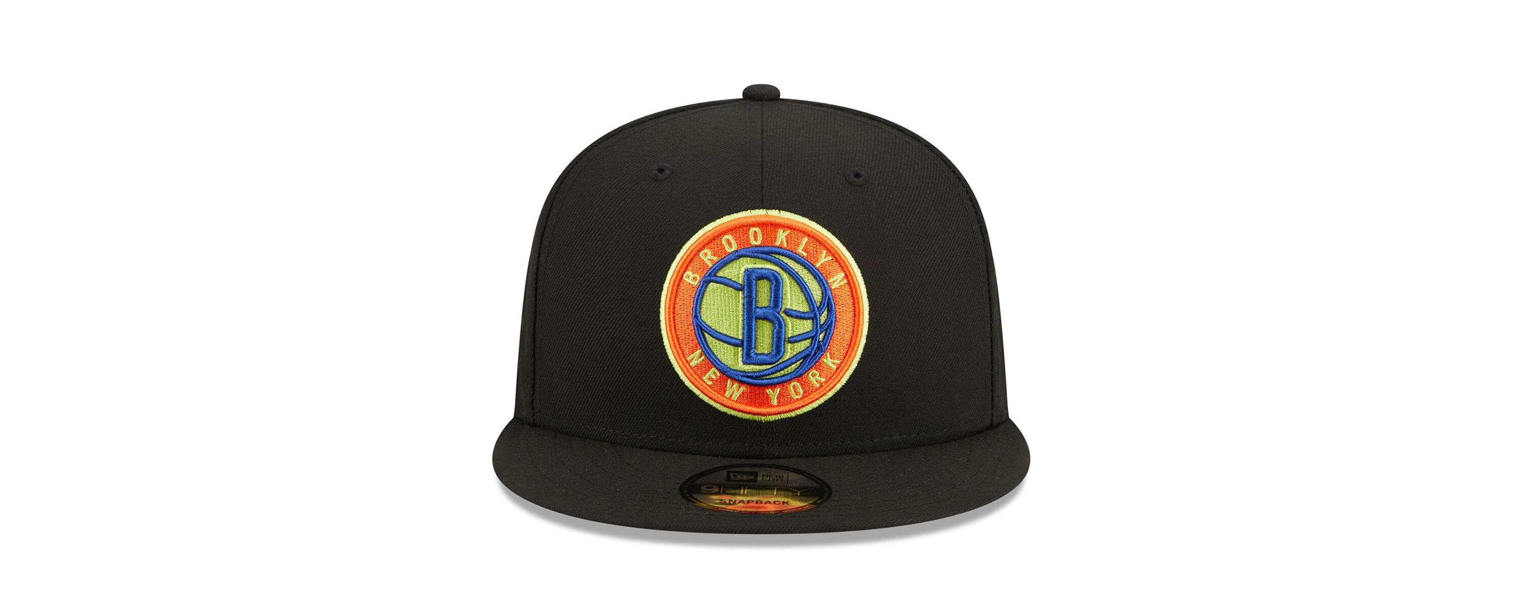 NBA Brooklyn Nets Neon Pop 9FIFTY Snapback Hat