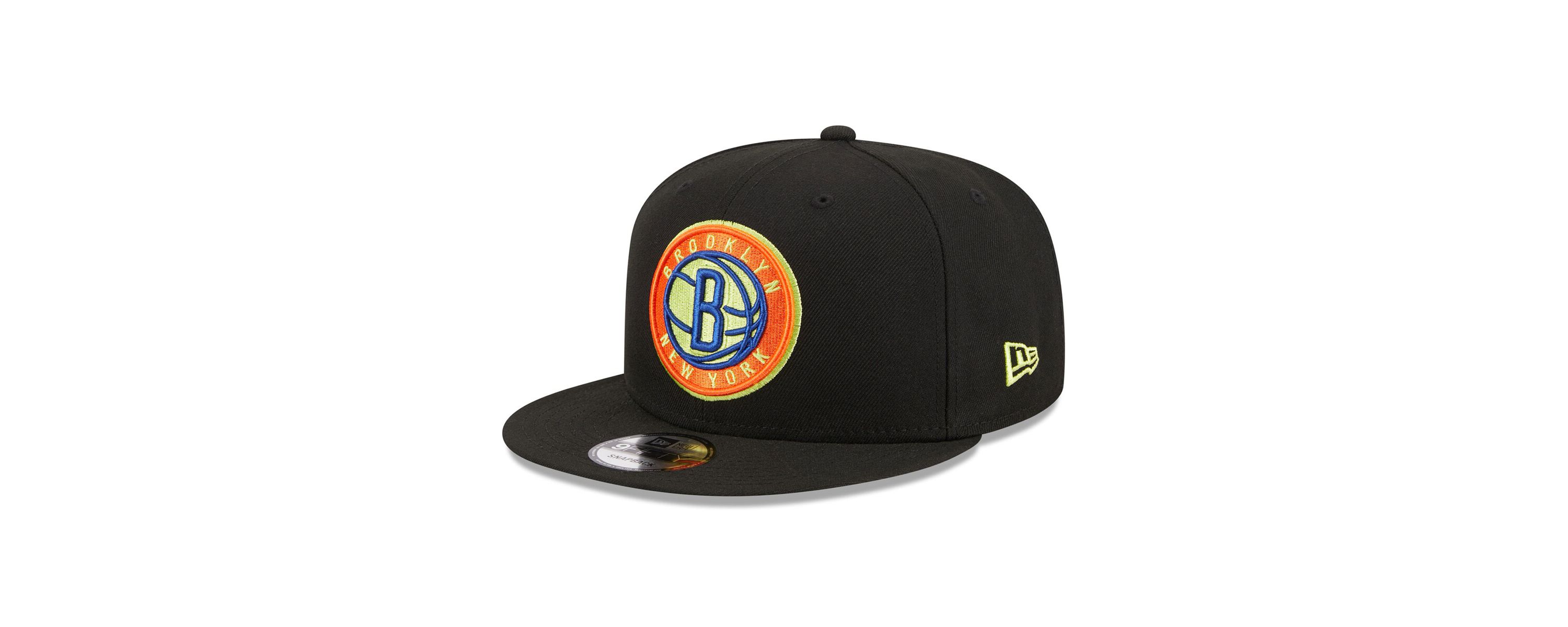 NBA Brooklyn Nets Neon Pop 9FIFTY Snapback Hat