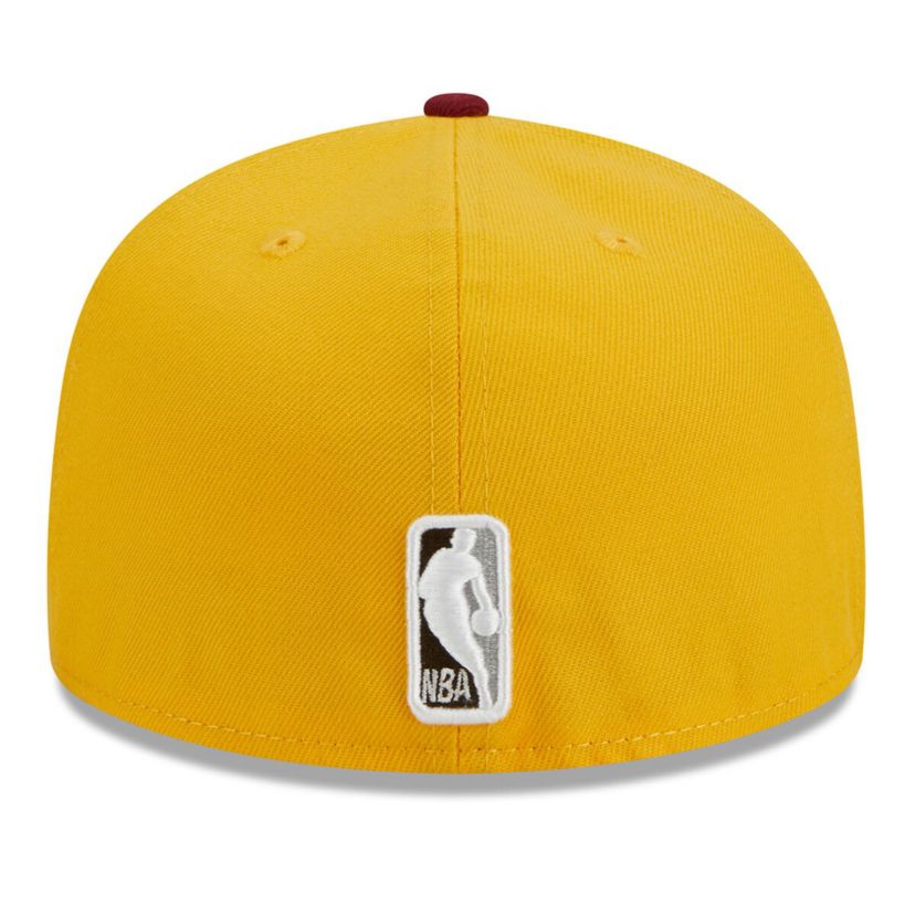 NBA Yellow/Red Phoenix Suns Fall Leaves 2-Tone 59FIFTY Fitted Hat