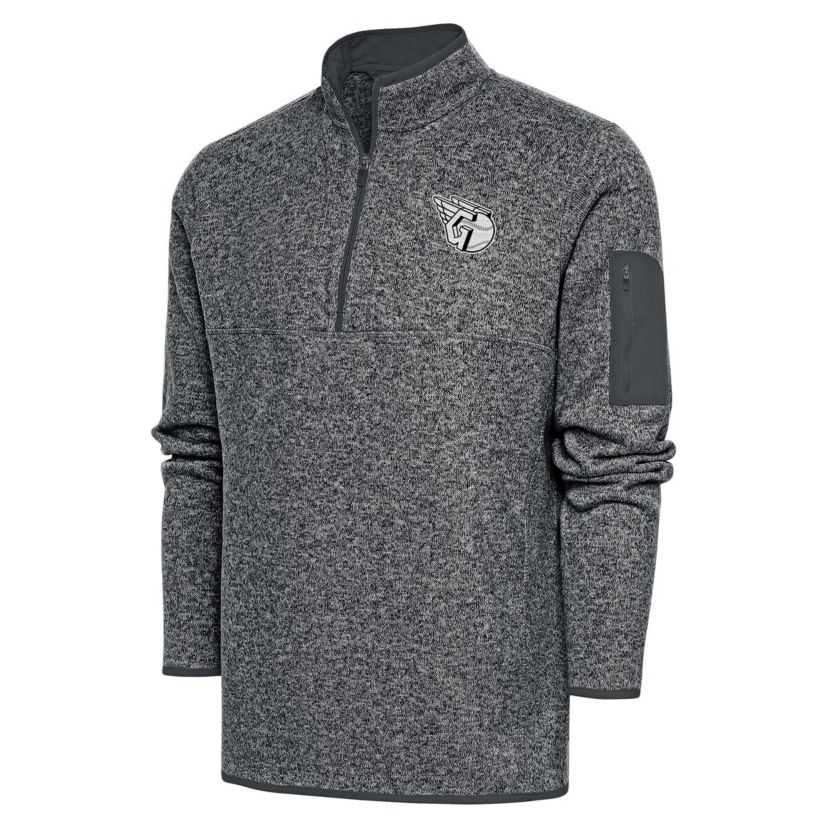 MLB Cleveland Guardians Metallic Fortune Quarter-Zip Pullover Jacket
